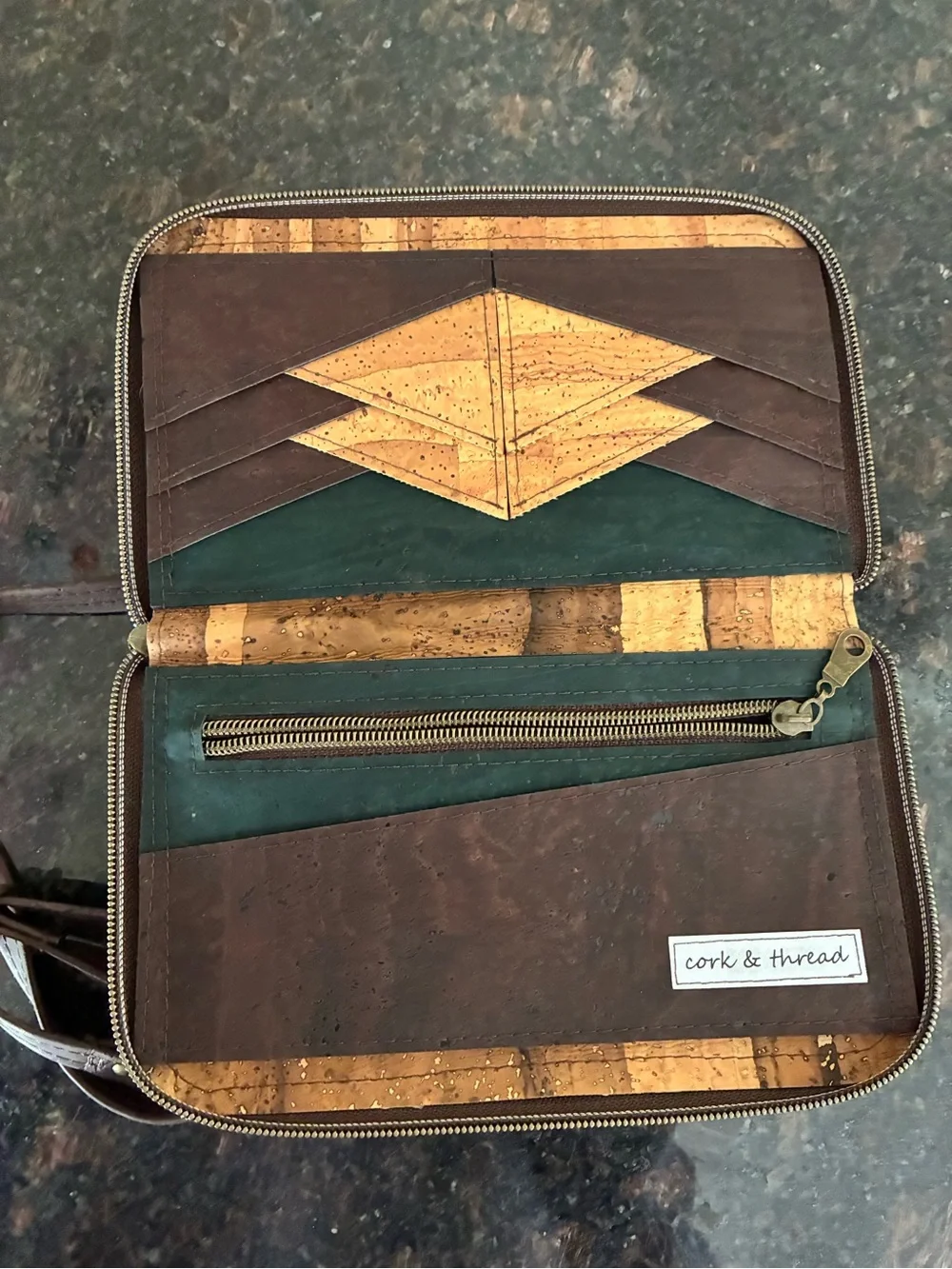 One-of-a-kind Cork Wallet on Chain